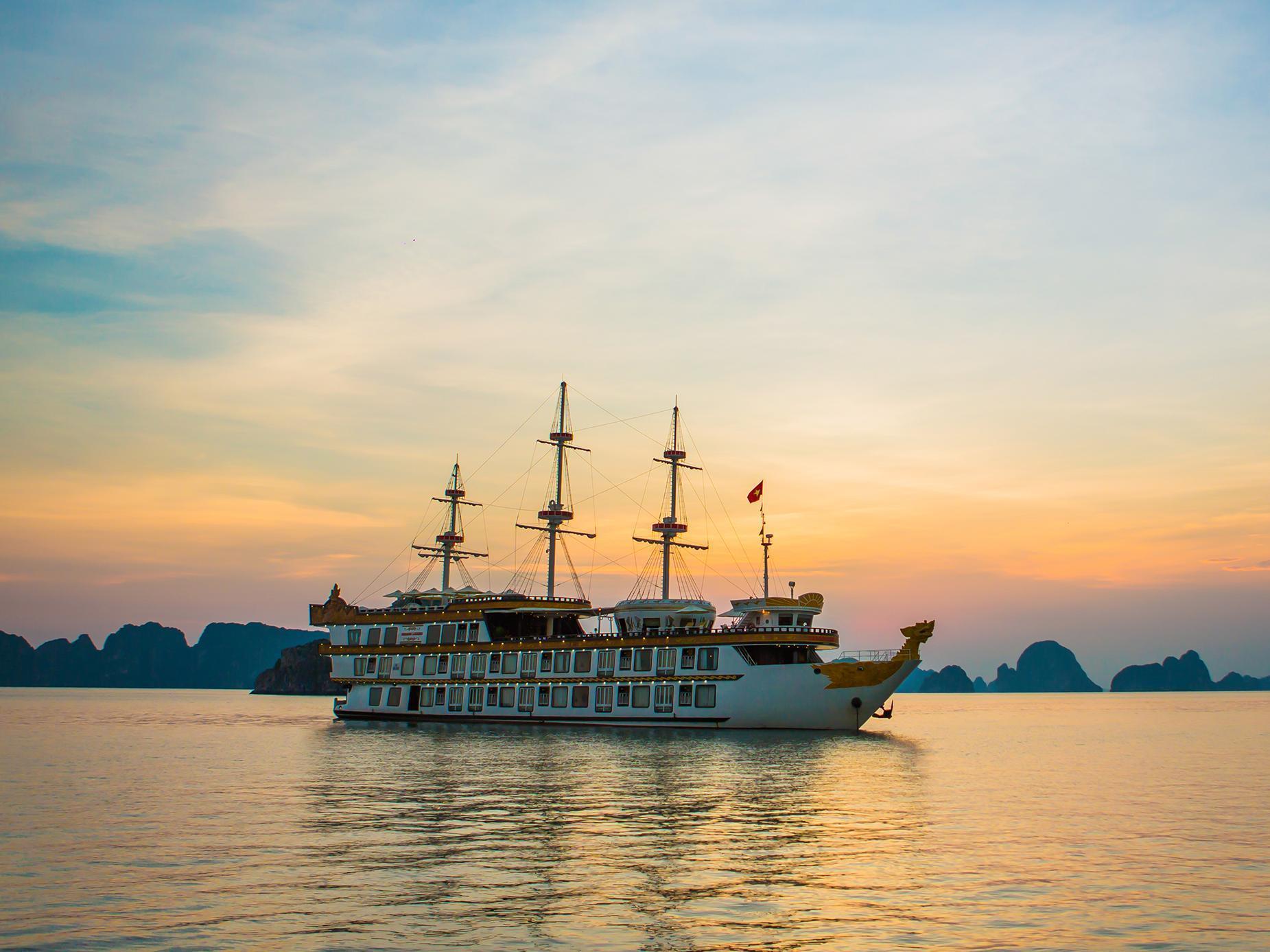 Отель Dragon Legend Cruise Халонг Экстерьер фото