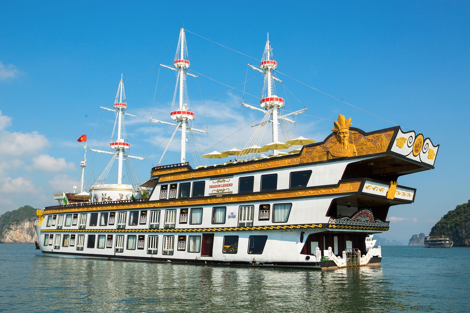 Отель Dragon Legend Cruise Халонг Экстерьер фото